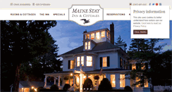 Desktop Screenshot of mainestayinn.com